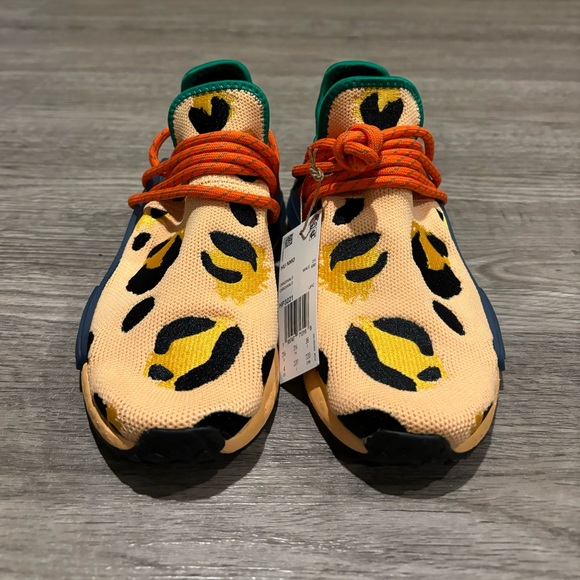 Pharrell x Adidas NMD Human Race Animal Print Pulse Amber - Picture 2 of 5